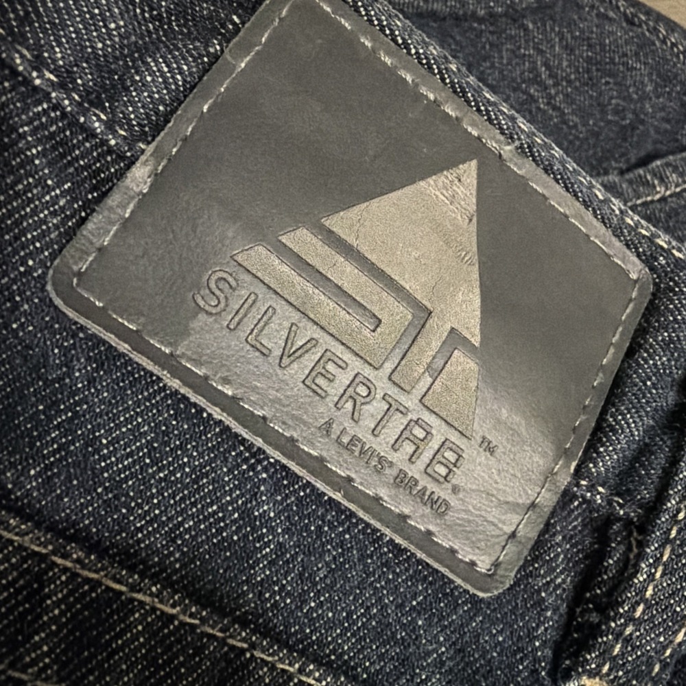 Levi's Silvertab Oversized Utility Fit Jeans Size 36x30(27) Baggy Y2K Vintage - Picture 11 of 12